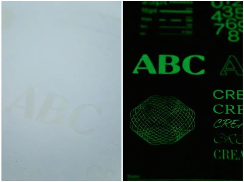 Faire des produits qui brillent lorsque l'obscurité tombe - Foil de lueur nocturne