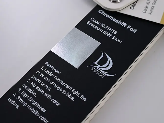 Feuille de chromashift