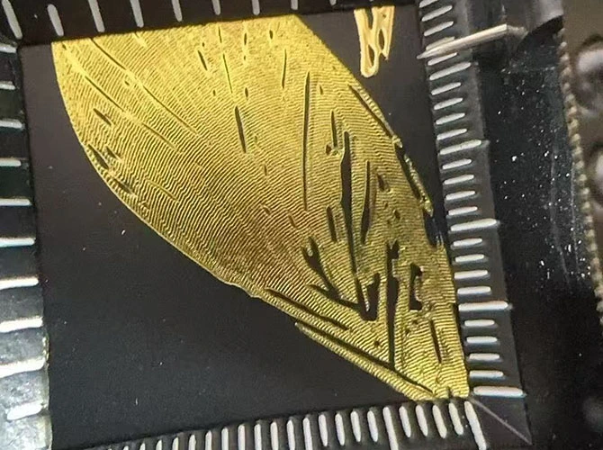 Feuille d'estampage à chaud