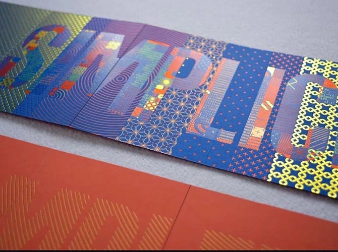 Feuille d'estampage à chaud
