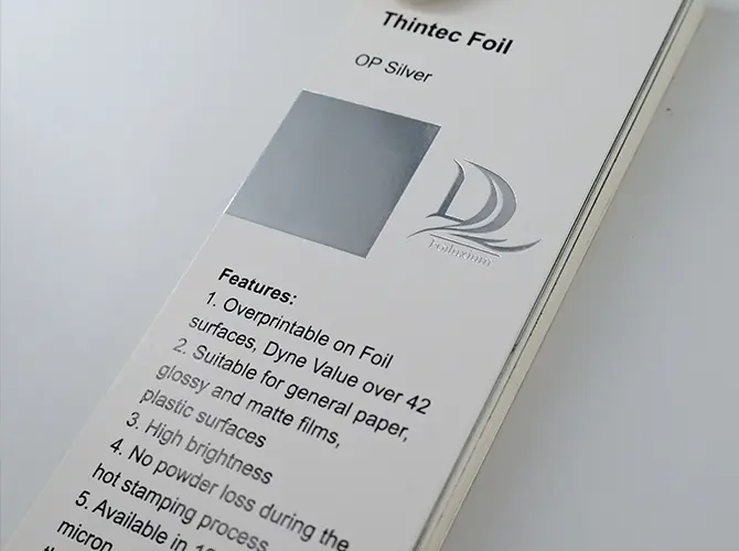 Feuille de thintec