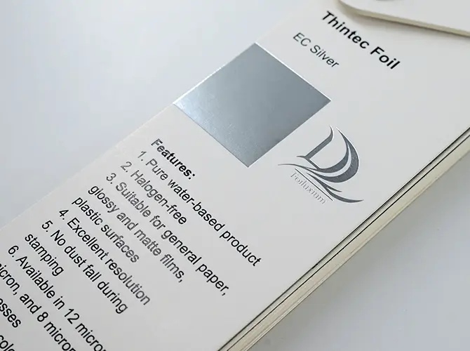 Feuille de thintec